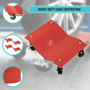 Auto Dolly Car Dolly Wheel Tire 12"x16" Skate 6000lb Repair Slide Set of (4) V63-840401