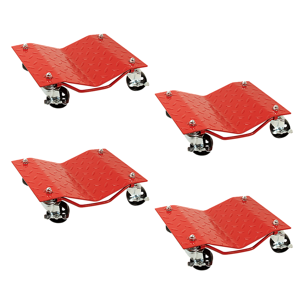 Auto Dolly Car Dolly Wheel Tire 12"x16" Skate 6000lb Repair Slide Set of (4) V63-840401