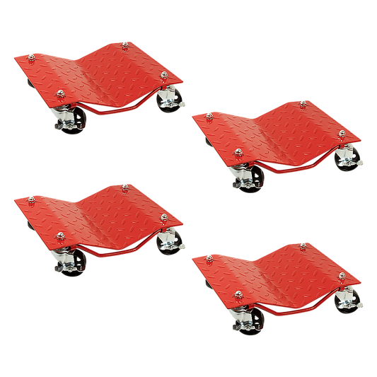 Auto Dolly Car Dolly Wheel Tire 12"x16" Skate 6000lb Repair Slide Set of (4) V63-840401