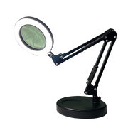10X Magnifying Glass Desk Light Magnifier LED Lamp Reading Lamp With Base V63-840421