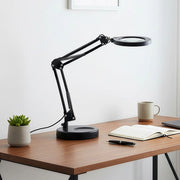 10X Magnifying Glass Desk Light Magnifier LED Lamp Reading Lamp With Base V63-840421