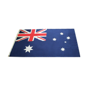Australian Flag Heavy Duty Woven Spun Poly Australia Flag Metal Clips V63-840431
