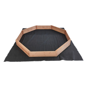 Kids Sand Pit Large Octagonal Wooden Sandpit V63-840461