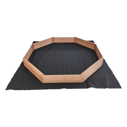 Kids Sand Pit Large Octagonal Wooden Sandpit V63-840461