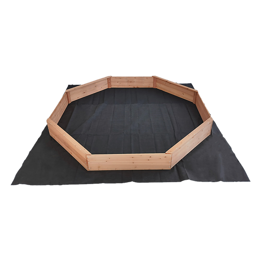 Kids Sand Pit Large Octagonal Wooden Sandpit V63-840461