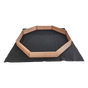 Kids Sand Pit Large Octagonal Wooden Sandpit V63-840461