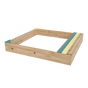 Wooden Kids Backyard Sandbox Children Outdoor Play Toy Sandpit V63-840471