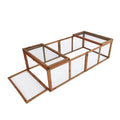 Chicken coop LARGE Run Guinea Pig Cage Villa Extension Rabbit hutch house pen V63-840511