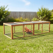 Chicken coop LARGE Run Guinea Pig Cage Villa Extension Rabbit hutch house pen V63-840511