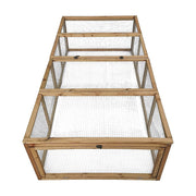 Chicken coop LARGE Run Guinea Pig Cage Villa Extension Rabbit hutch house pen V63-840511