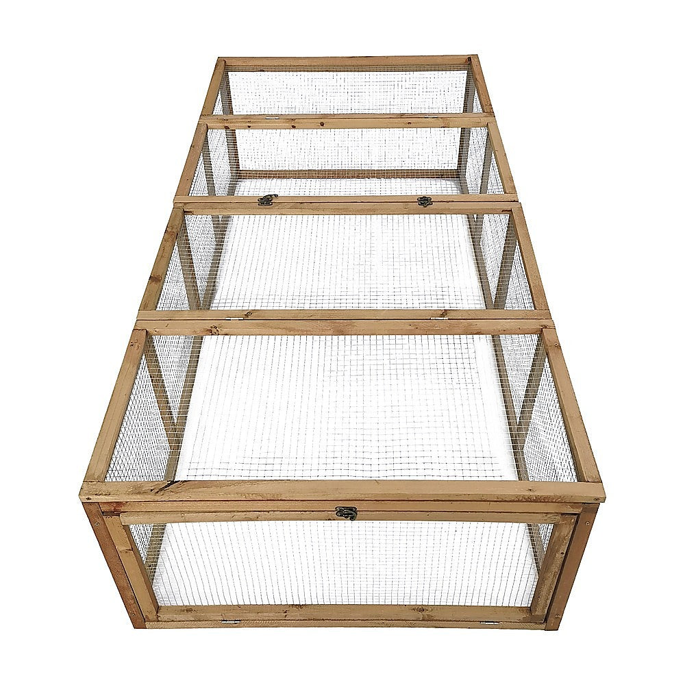Chicken coop LARGE Run Guinea Pig Cage Villa Extension Rabbit hutch house pen V63-840511