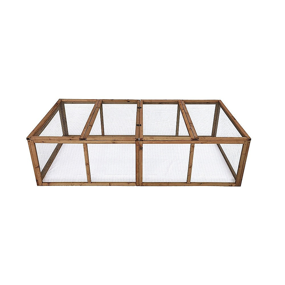 Chicken coop LARGE Run Guinea Pig Cage Villa Extension Rabbit hutch house pen V63-840511