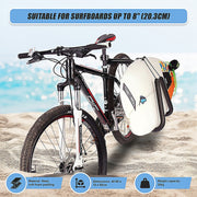 Adjustable Surfboard Skimboard Bicycle Rack Carrier V63-840531