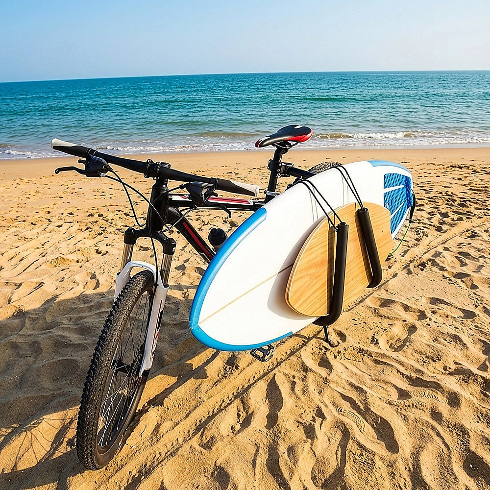 Adjustable Surfboard Skimboard Bicycle Rack Carrier V63-840531