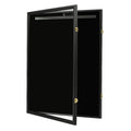 Wall Mounted Lockable Jersey Display Case 80cm Sports Memorabilia Storage Box For Football And Basketball V63-840541