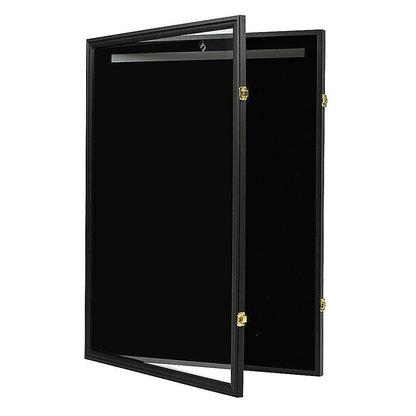 Wall Mounted Lockable Jersey Display Case 80cm Sports Memorabilia Storage Box For Football And Basketball V63-840541