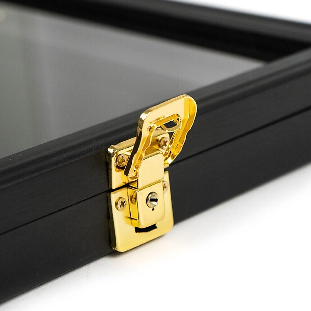 Wall Mounted Lockable Jersey Display Case 80cm Sports Memorabilia Storage Box For Football And Basketball V63-840541