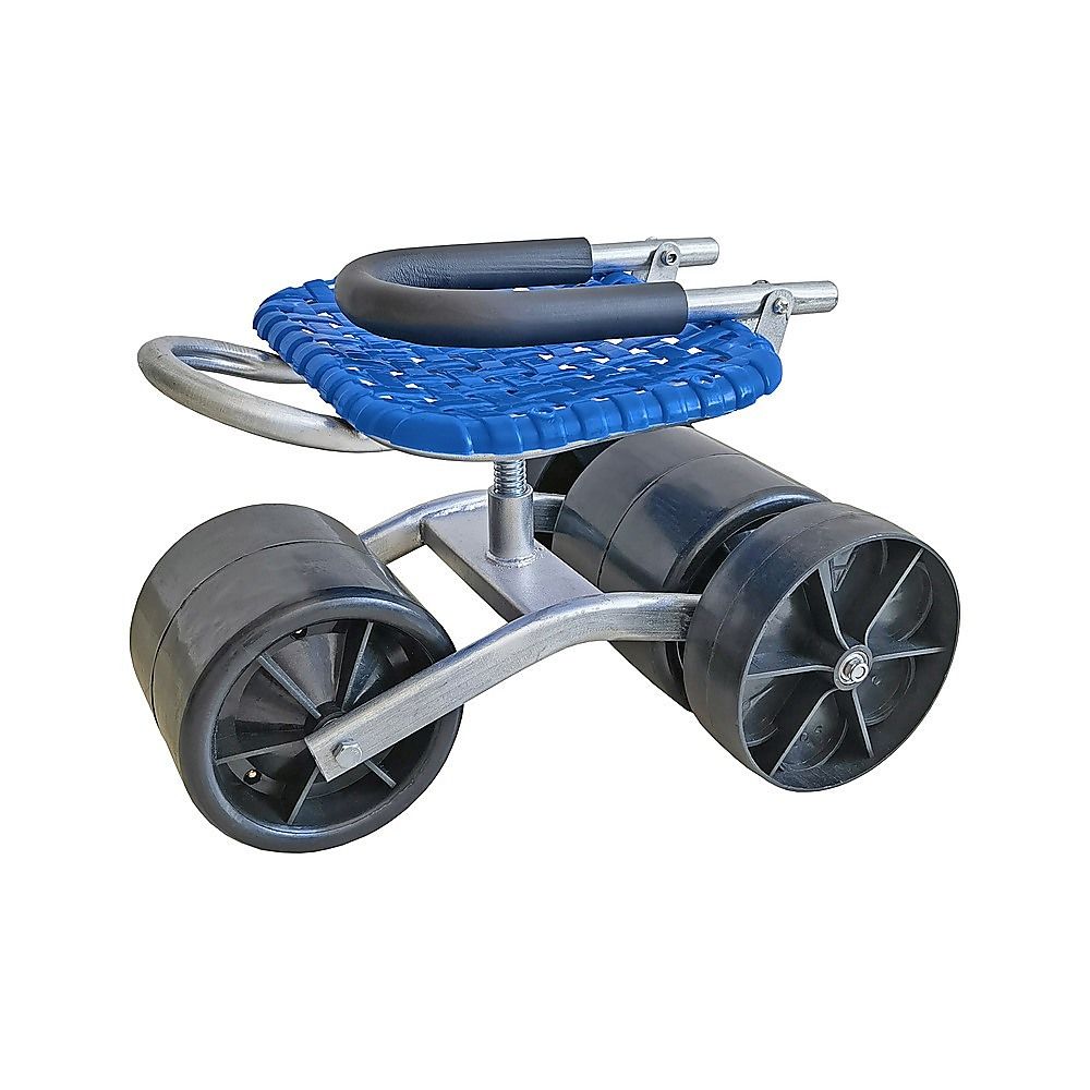 Gardening Seat Portable Height Adjustable Folding Stool With Kneeling Pad For Comfortable Garden Work V63-840571