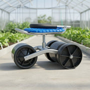 Gardening Seat Portable Height Adjustable Folding Stool With Kneeling Pad For Comfortable Garden Work V63-840571