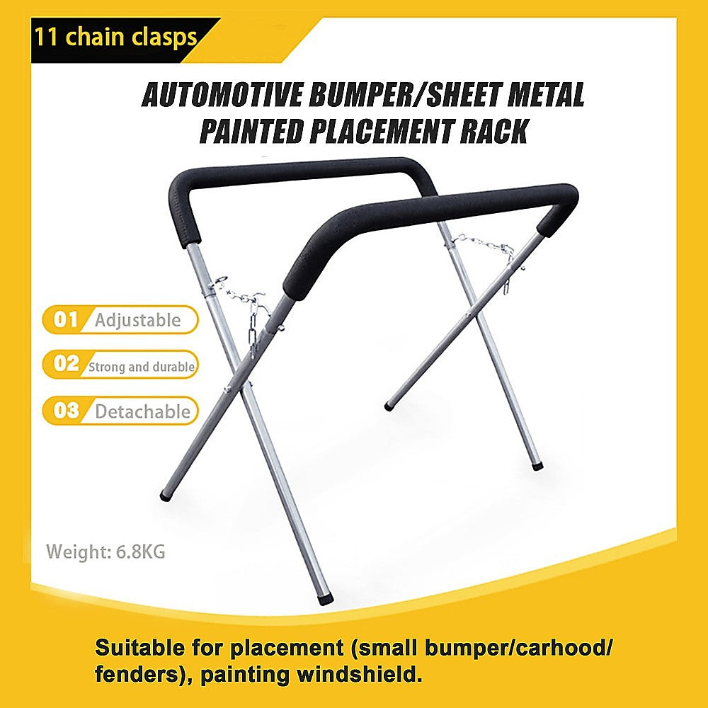 Fender Work Bench Panel Stand Curved Legs Panel Repair Beating Spray Painting V63-840581