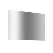 Rectangular Mirror LED Anti-Fog Illuminated Bathroom Living Room - 120x80cm V63-840621