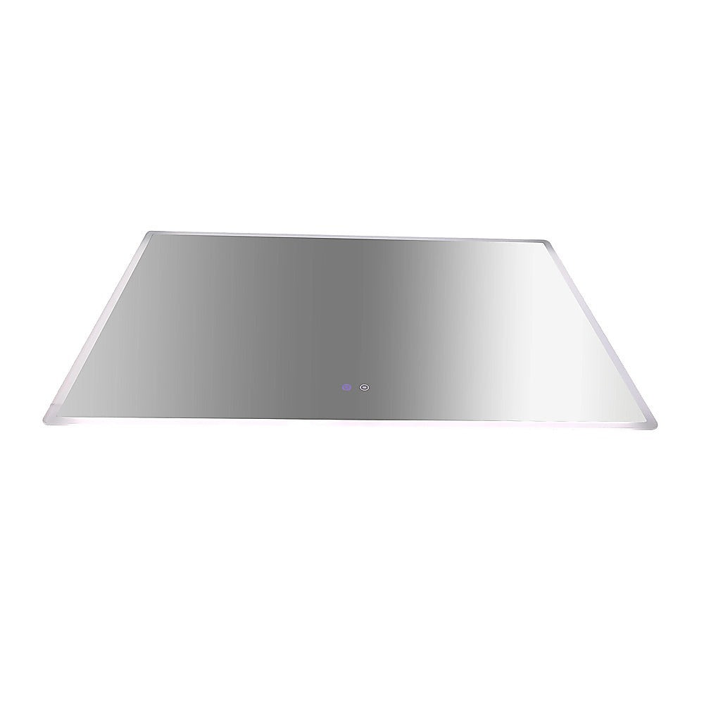 Rectangular Mirror LED Anti-Fog Illuminated Bathroom Living Room - 120x80cm V63-840621