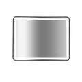 Rectangular Mirror LED Anti-Fog Illuminated Bathroom Living Room - 90x70cm V63-840631