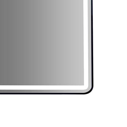 Rectangular Mirror LED Anti-Fog Illuminated Bathroom Living Room V63-840661