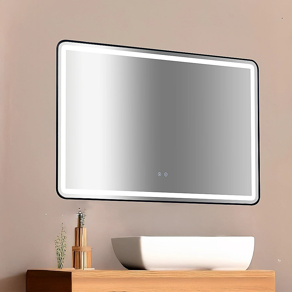 Rectangular Mirror LED Anti-Fog Illuminated Bathroom Living Room V63-840661