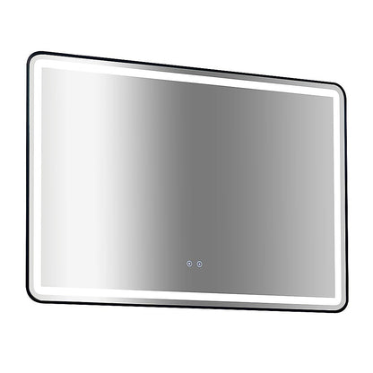 Rectangular Mirror LED Anti-Fog Illuminated Bathroom Living Room V63-840661