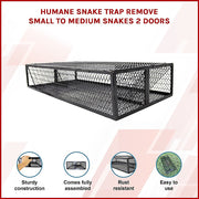 Humane Snake Trap Remove Small to Medium Snakes 2 Doors V63-840671