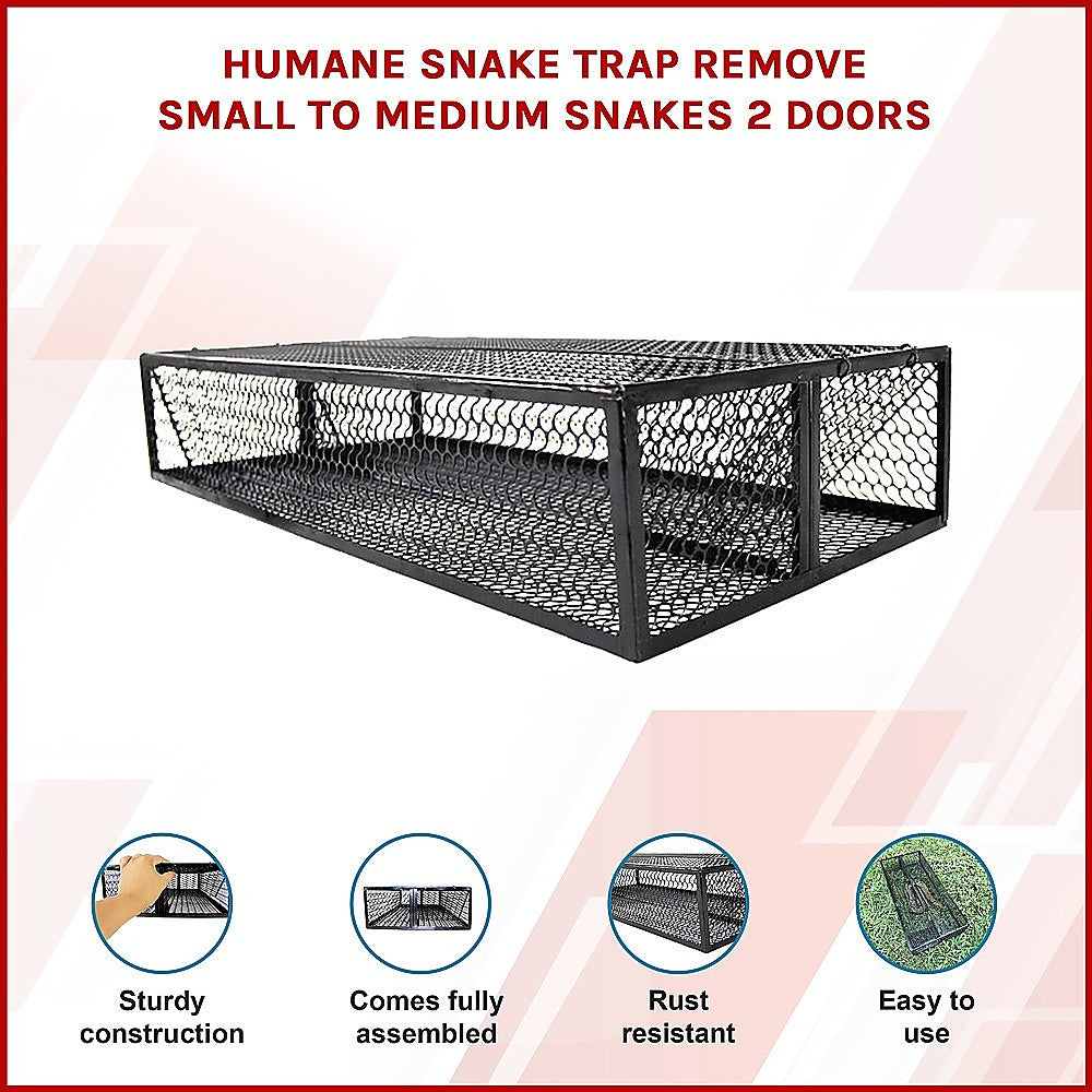 Humane Snake Trap Remove Small to Medium Snakes 2 Doors V63-840671