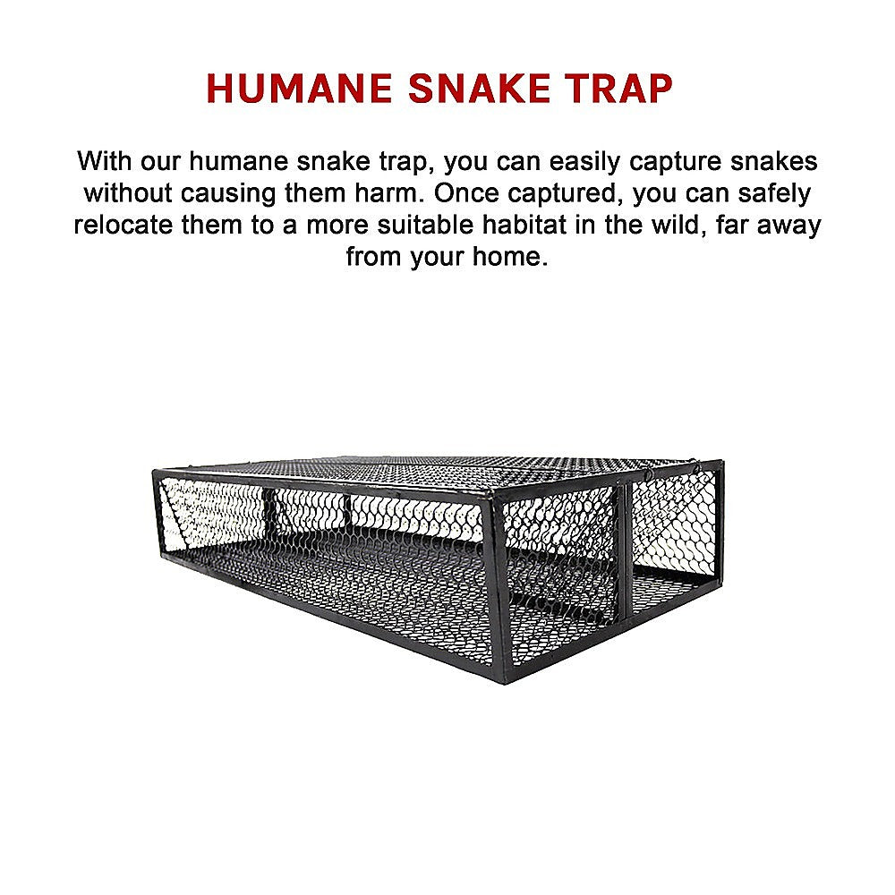 Humane Snake Trap Remove Small to Medium Snakes 2 Doors V63-840671
