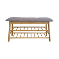 Shoe Stool Storage Rack Cabinet Multifunctional Space Saving V63-840781