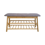 Shoe Stool Storage Rack Cabinet Multifunctional Space Saving V63-840781