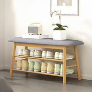 Shoe Stool Storage Rack Cabinet Multifunctional Space Saving V63-840781
