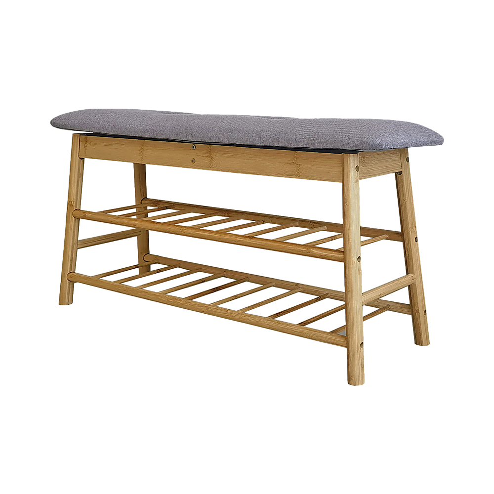 Shoe Stool Storage Rack Cabinet Multifunctional Space Saving V63-840781