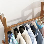 165x70cm Clothes Rack Stand Storage Shelves Modern Coat Tree V63-840851