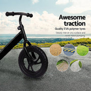 Kids Ride On Push Bike Balance Bicycle with Training Wheels for Toddlers V63-840971