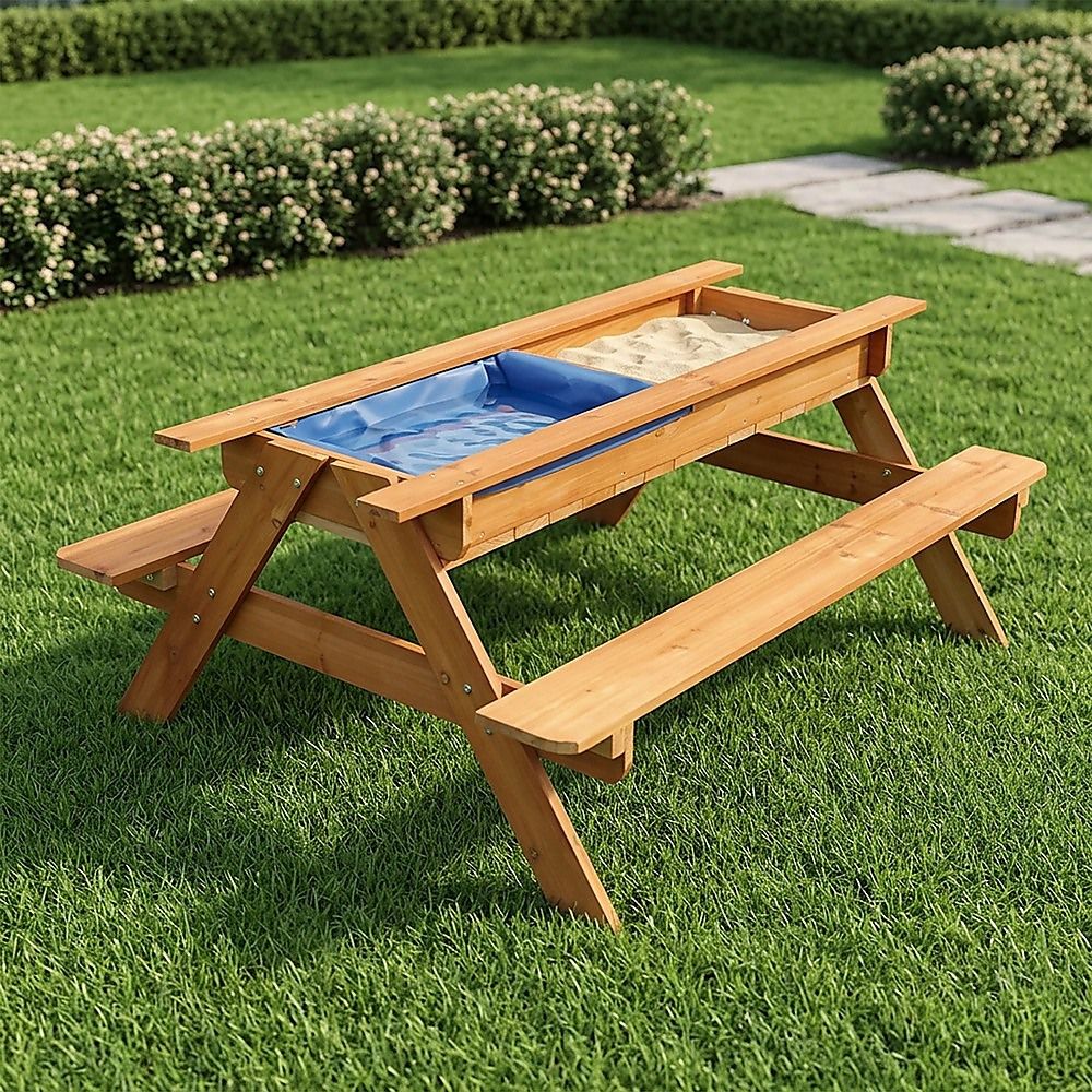 Sand & Water Wooden Picnic Table V63-841511