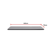 Office Home Computer Desk Table Top with Cable Hole V63-841561