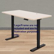 Office Home Computer Desk Table Top with Cable Hole V63-841581