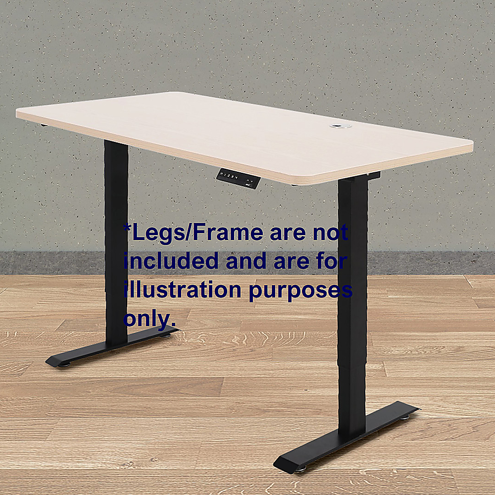 Office Home Computer Desk Table Top with Cable Hole V63-841581