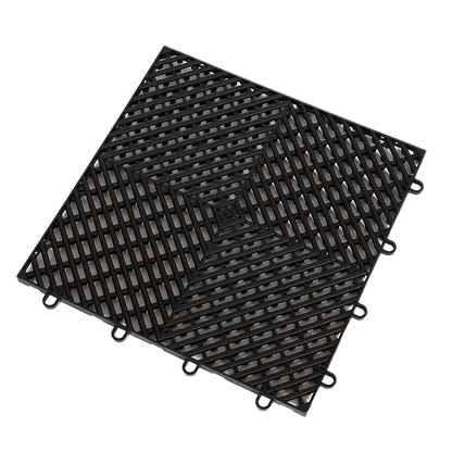 Vented Garage Floor Tiles | Snow Water Drainage | 30x30cm V63-841661