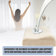Pure Natural Latex Sleep Pillow Spine Support 30 x 50cm V63-841711