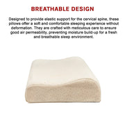Pure Natural Latex Sleep Pillow Spine Support 30 x 50cm V63-841711