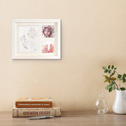 Baby Hand & Foot Print Clay Cast Kit Photo Picture Frame Christening Gift V63-841731