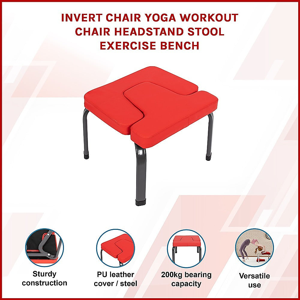 Invert Chair Yoga Workout Chair Headstand Stool Exercise Bench V63-841781