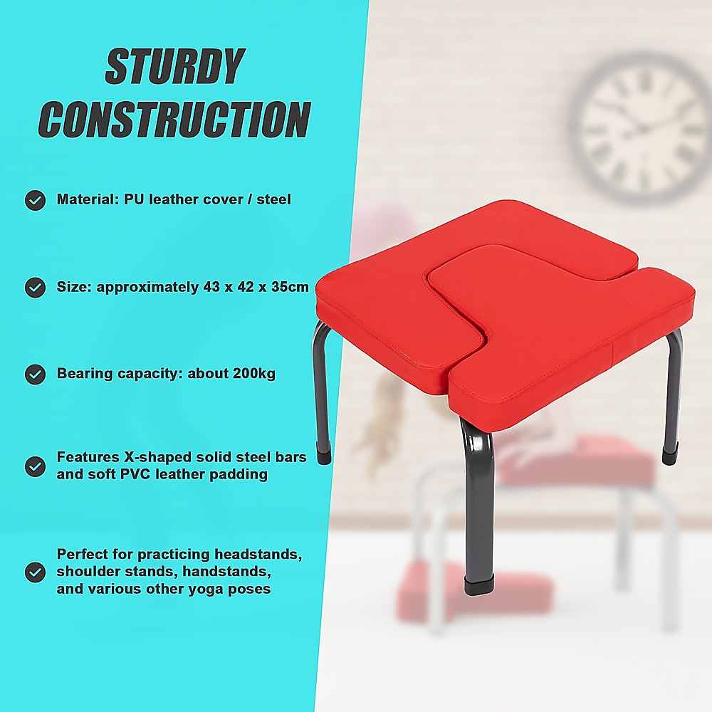 Invert Chair Yoga Workout Chair Headstand Stool Exercise Bench V63-841781