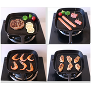 Grill Plate Non Stick Frying Pan Fry V63-841831
